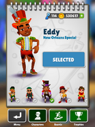 Eddy's glitch outfit