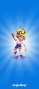 Getting a Top Run with Cleo in her Blossom Queen Outfit