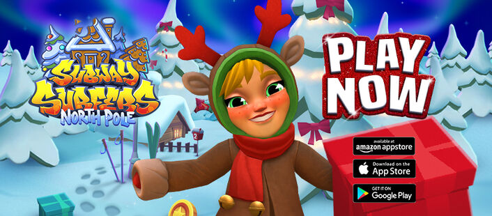 MAPA SECRETO de NATAL no SUBWAY SURFERS! 