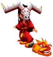 Ox surfing on Dragon