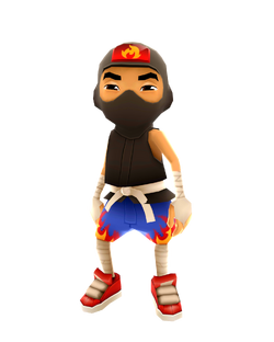 Subway Surfers, Subway, multiplayer Video Game, Ninja, mascot, wikia, com,  wiki, figurine, child