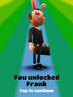 Frank, Subway Surfers Wiki