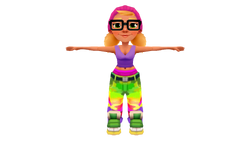 Tricky is a lesbian!!! 10yo me called it ♡ [Subway Surfers pride