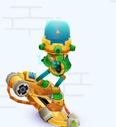 Tankbot surfing on Bass Blaster #2