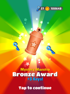 Mystery Maestro - Bronze Award