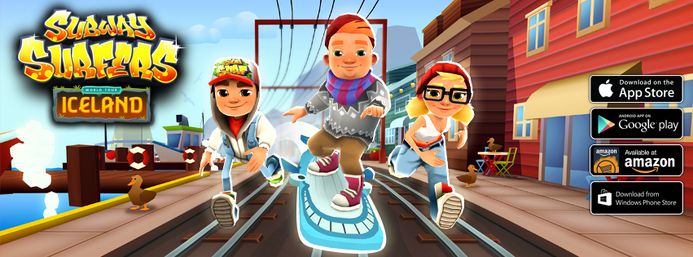 Subway Surfers Iceland em Jogos na Internet