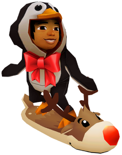 Subway Surfers - Chill out with Malik in his awesome Tusk Outfit