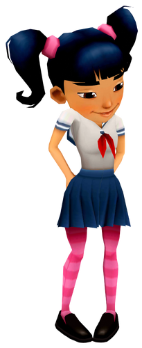 Harumi, subway Surfers, frizz, new Orleans, Subway, Mobile game, model  Sheet, mascot, superhero, wiki