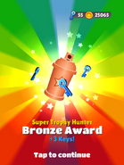 Super Trophy Hunter - Bronze Award