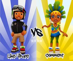 SUBWAY SURFERS ROBERTO FAN TRAJE #SHORTS