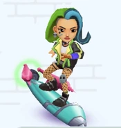 SkyeonStarcruiser.jpg (81 KB) Skye surfing on Starcruiser