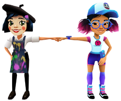 Jeny Pixel Outfit Và Ván Trượt Sunset - Subway Surfers Venice