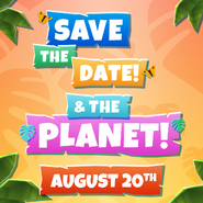 Save the Date & the Planet! August 20th