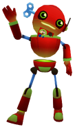 Tagbot (Toy Outfit) event pose