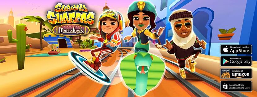 Subway Surfers Game Updated With Arabic Visuals In Windows Phone