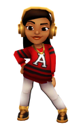 Alicia, surfer