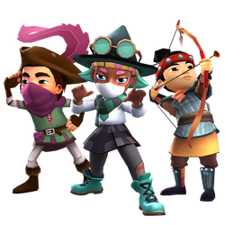 Pink (Subway Surfers), LGBT Characters Wikia