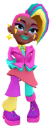 Berta with Harumi's pose