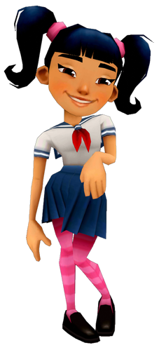 Personagem de jogo Android Subway Surfers, surfistas de metrô harumi, jogo,  outros png