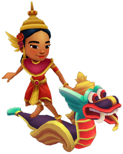 Subway Surfers - Hey, we made you #ShopUpdate. . . ride the dragon. 🐉 Join  in with the Naga Board and Noon and her Siam outfit — check it out here:   🤩