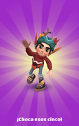 Getting a Top Run with Alfie in his Backyard Troll Outfit