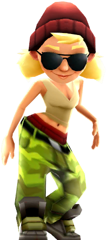 Unlocking Tricky, Camo Outfit, Starboard, Lumberjack and Superhero in Subway  Surfers Poki 