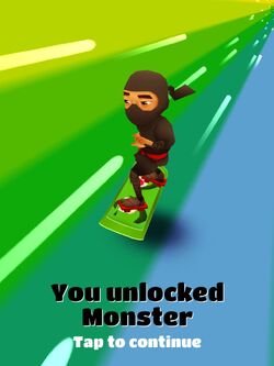 Subway Surfers historic Zurich Ninja Flame Outfit 