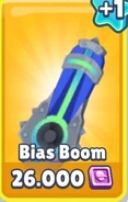 Unused Bias Boom desing only on shop
