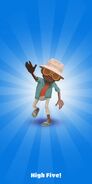 Getting a Top Run with Darryl in his Gonzo Outfit