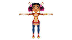 Jeny Pixel Outfit Và Ván Trượt Sunset - Subway Surfers Venice