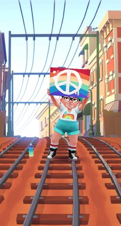 How to use the AR-featured Subway Studio in Subway Surfers?