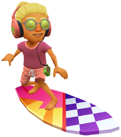 ⭐Subway Surfers Rio #34 - Dylan Venice Beach Surfer Outfit