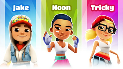 Subway Surfers - #ShopUpdate ⭐ You'll never miss a beat! 🎶 Unlock Bangkok  surfer Noon, Noon's Pink Outfit, and the melodic Ukulele Board. Available  from March 8th - March 10th. 🎸 See