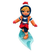 Clementine in her Frosty Outfit surfing on Glacier 2#