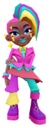 Berta with Kim's pose
