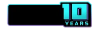 Logo 10 Years Blue