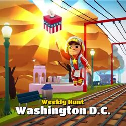 Play Subway Surfers Washington Dc game online for free
