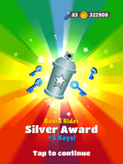 Board Rider - Silver Award