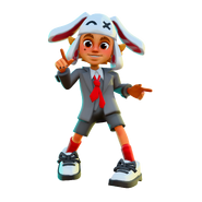 Peter's new outfit: Bun and Run