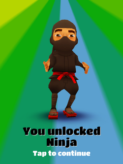 Subway Surfers historic Zurich Ninja Flame Outfit 