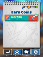 Earn keys by watching the Daily Video