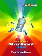 No Acrobatics - Silver Award