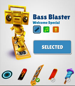 Bass Blaster, Subway Surfers Wiki