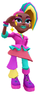 Berta with Olivia's pose