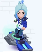 Si Woo surfing on Bias Boom