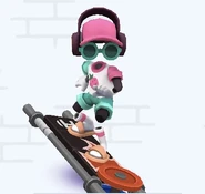 Frutti surfing on Heavy Metal
