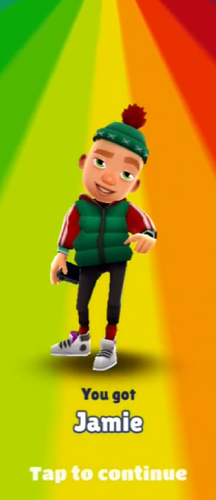 Como desbloquear o Jamie - Personagem Raro do Subway Surfers 