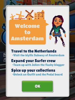 Subway Surfers Windows 10 game goes to Amsterdam with the latest update