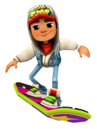 Jake surfing on Street Style