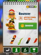 Purchasing Bouncer with Elf Tricky
